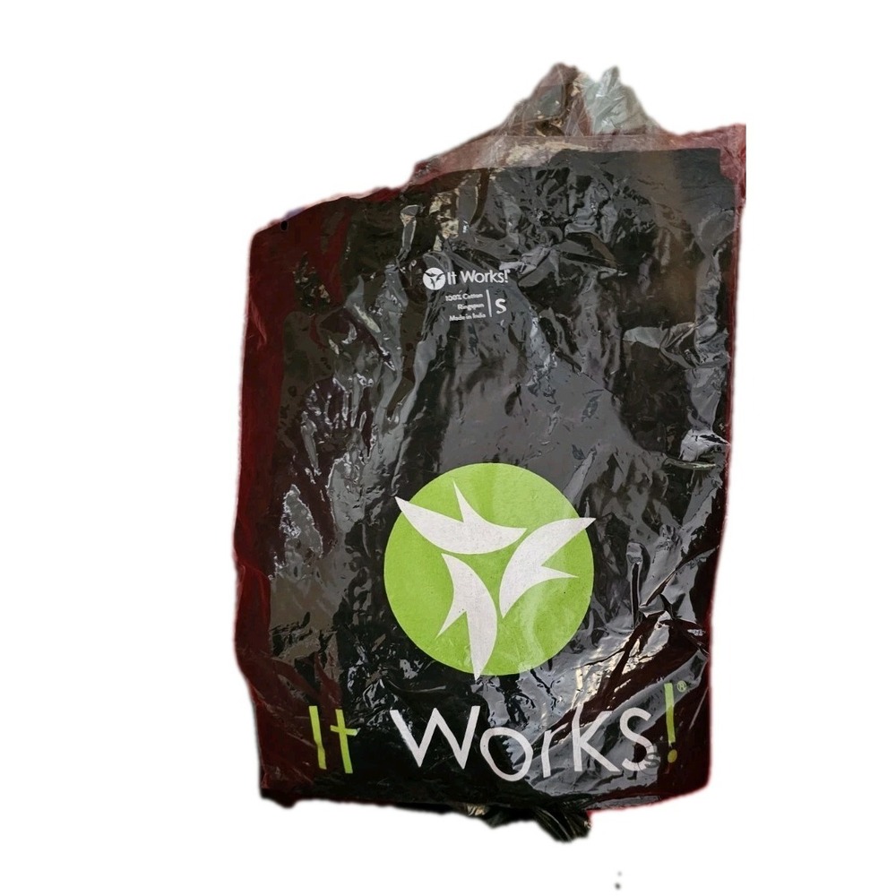 It Work! T-Shirt Black, Small #226,228